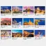 SG-286 エンドレスシティー(世界の夜景) 壁掛け 名入れカレンダー