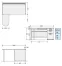 NEH167BLL-AWH L型デスク NEH型 | NAIKI/ナイキ 幅1600×奥行1400×高さ700mm