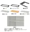 [NAIKI/ナイキ]ガラス引違い書庫 《NW型》NW-0811HG-AW W800×D450×H1050