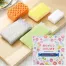 「ありがとうございます」キッチンスポンジ(5種セット) 　1ケース30セット入