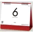 NB-1145 SG-930 6Weeks Calendar(レッド)名入れカレンダー
