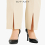 [BONOFFICE] AUP6301 スリットパンツ