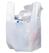 レジ袋(手提げビニール袋)乳白・Uバッグ　6号〜45号