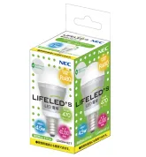 [NEC]LED蛍光ランプ　口金E26 昼白色40W相当　■LDA5N-H-E17/S