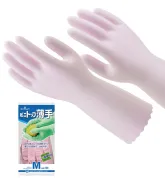 [ショーワ] ビニトップ薄手手袋ノンパウダー ピンク(240双入)