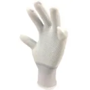 [勝星産業] ボツ付き薄手手袋スリムドット10双組 #180