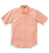 [タカヤ商事]男女兼用ピンチェックシャツ(半袖) DV-S544
