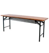 《在庫限定》[旭産業]折りたたみテーブル(キャンペーン特価)W1800×D450×H700　MGT-5050