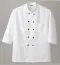 [AAA/アイトス]コックシャツ(男女兼用) 《調理白衣》　AZ-HS2953