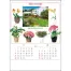 TD-917 観葉植物と暮し 壁掛け 名入れカレンダー
