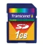 SDメモリーカード 1GB　TS1GSDC