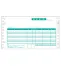 [ヒサゴ] ドットプリンタ用帳票　納品書　刷り色-青緑　サイズ:10×5.5インチ(254×139.7mm)