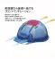 [DICプラスチック] 遮熱ヘルメット「涼神　遮熱ホワイト」AA16-FVKP　5個セット