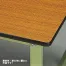 [山金工業] ワークテーブル300シリーズ(SWPA)高さ調整タイプ・ポリエステル天板　アイボリー