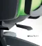 [アイコ]ビジネスチェア　ローバックサークル肘タイプ(布地)《OA-2100シリーズ》OA-2115BJ(FG3)