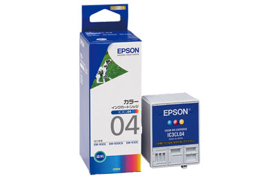 IC3CL04 インクジェットカートリッジ カラー 純正 | エプソン/EPSON