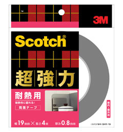 [住友スリーエム]超強力両面テープ耐熱用　長さ4m　1ケース10巻入
