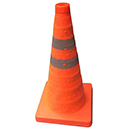 [セーフラン安全用品] 伸縮カラーコーン