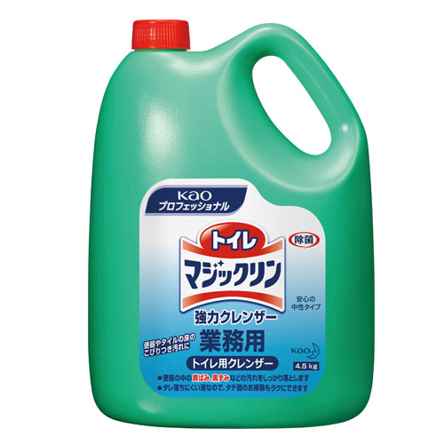 [花王]トイレ用クレンザー「トイレマジックリン(中性）」4.5L×4本入　トイレ洗剤