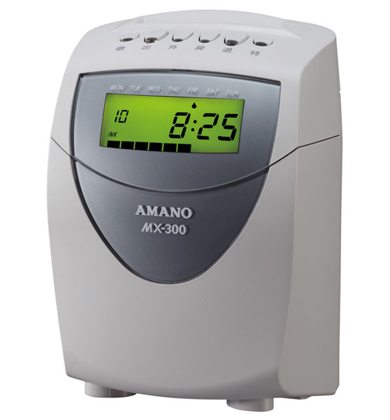 AMANO/アマノ]タイムレコーダー「MX−300」 電話注文ができる通販ジャンブレ