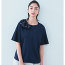 [KARSEE(カーシーカシマ)] ノーカラーポロシャツ ESP782 【在庫限定】