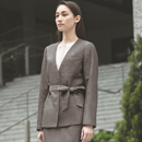 [KARSEE] ノーカラージャケット EAJ800【在庫限定】