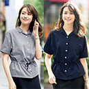 [KARSEE(カーシーカシマ)] オーバーブラウス ESA735 【在庫限定】