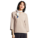 [ENJOY Noir(カーシーカシマ)] NWT068 プルオーバー(八分袖)