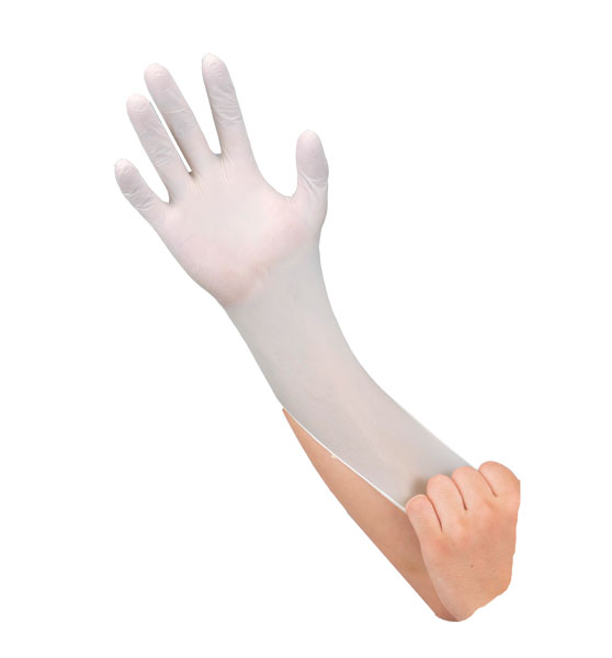 (川西工業)2041 ニトリル 使いきり極薄手袋 粉無 100枚入 Lサイズ(20個セット) - 1