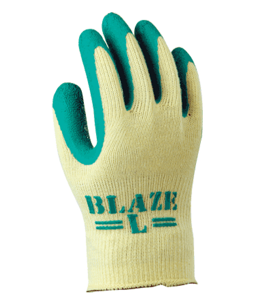 《激安セール特価!》 川西工業 ゴム張り手袋(軍手) 「GLOVE MANIA(グローブマニア) #2500 ブレイズ　ゴム背抜き手袋」 1ケース120双入