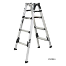 [アルインコ] 上部操作式伸縮脚付はしご兼用脚立 GUS-120 GUS-120