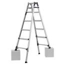 [アルインコ] 伸縮脚付はしご兼用脚立 PRW-180FX