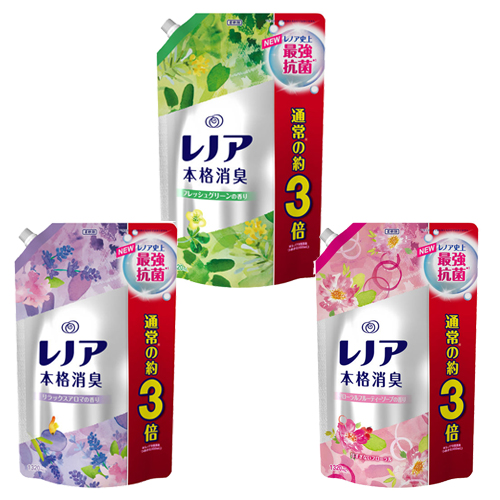 [P&G] 柔軟剤 レノア本格消臭1320ml詰替用 (6本入)