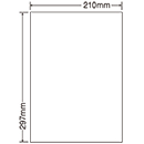 [東洋印刷] レーザープリンター専用  耐水光沢紙ラベルSCL7