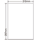 [東洋印刷] レーザープリンター専用  超光沢ラベルSSCL-7