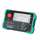 [共立電気計器] アナログ絶縁抵抗計(4レンジ) KEW3442