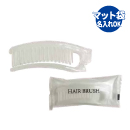 折りたたみヘアブラシクリア…