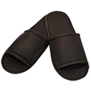 不織布スリッパ茶(袋入) 1ケ…