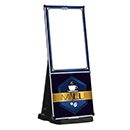 [テラモト] ミセルホワイトボード差替え式(屋外用)