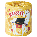 わくわく干支トイレットロール 午 (1ケース100個入)