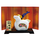 吉兆干支土鈴飾り 午 (1ケース100個入)