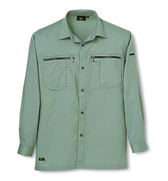 TU-8402 タカヤワークウェア(TAKAYA WORK WEAR)/タカヤ商事 春夏用 長袖シャツ 【在庫限定】