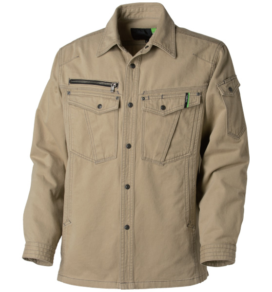 [タカヤ商事]ワークシャツ　《GC-5000シリーズ/GRANCISCO》　GC-5002　長袖シャツ(秋冬用)