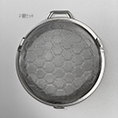 KS-107 [クロダルマ] ファン付きウェア AIR SENSOR-1 ステンレスフィルター2個セット