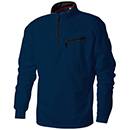 [SHINMEN(シンメン)] 535 ワークロングハーフジップシャツ