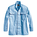 [SHINMEN(シンメン)] 2400 立衿鳶ロングシャツ