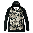 [SHINMEN(シンメン)] 0745 フィナルスムースハーフジップフーディ