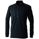 [TS DESIGN] 5531 ニッカーズドライワッフルハーフジップ