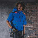 [BURTLE(バートル)] AC2106 AC半袖ブルゾン(ユニセックス)