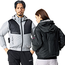 [アタックベース] 2443 The tough 空調風神服 グラフェン長袖ブルゾン